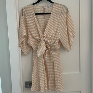 Faithfull the Brand Vinci Mini Dress - Kivotos print sz XS